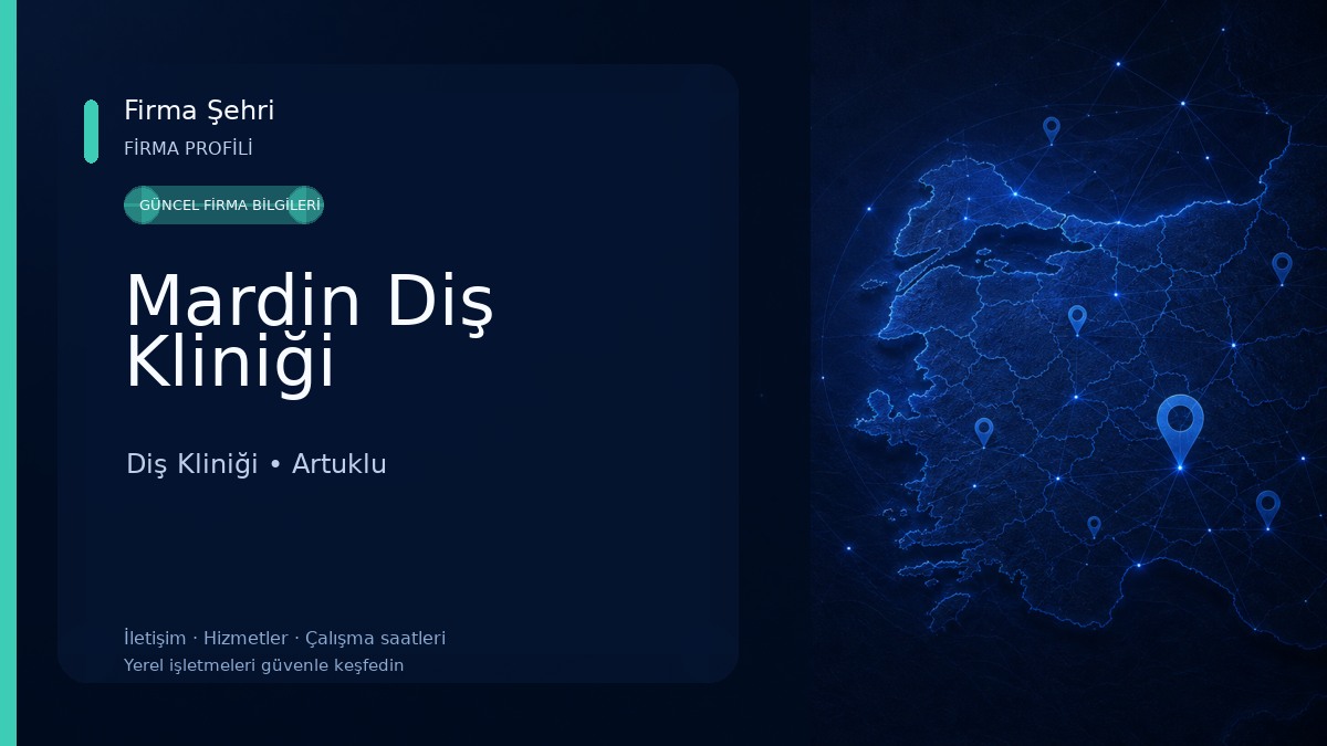 Mardin Diş Kliniği Diş Kliniği