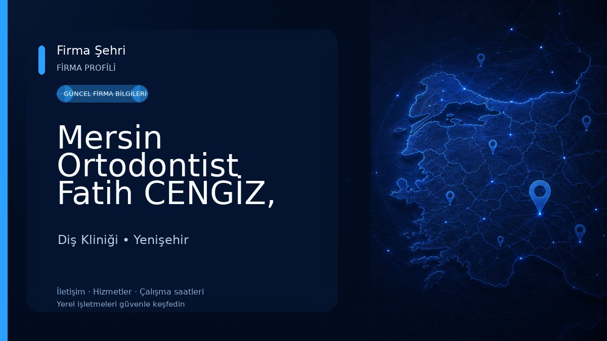 Mersin Ortodontist Fatih CENGİZ, invisalign, Ortodonti Uzmanı Diş Hekimi Diş Kliniği