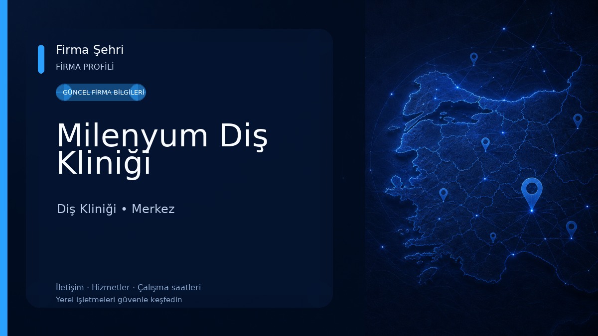 Milenyum Diş Kliniği Diş Kliniği