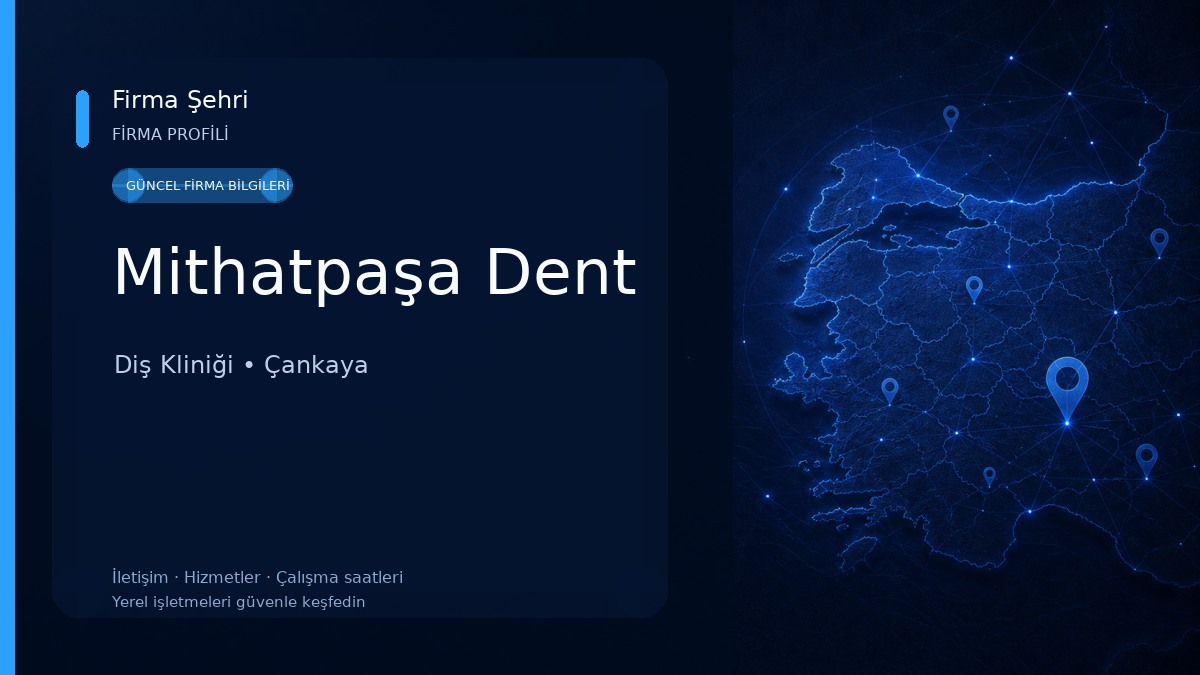 Mithatpaşa Dent Diş Kliniği