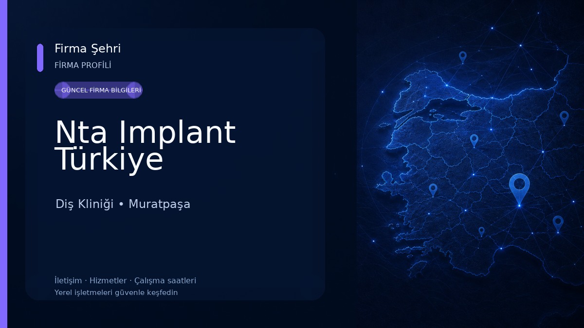 Nta Implant Türkiye Diş Kliniği