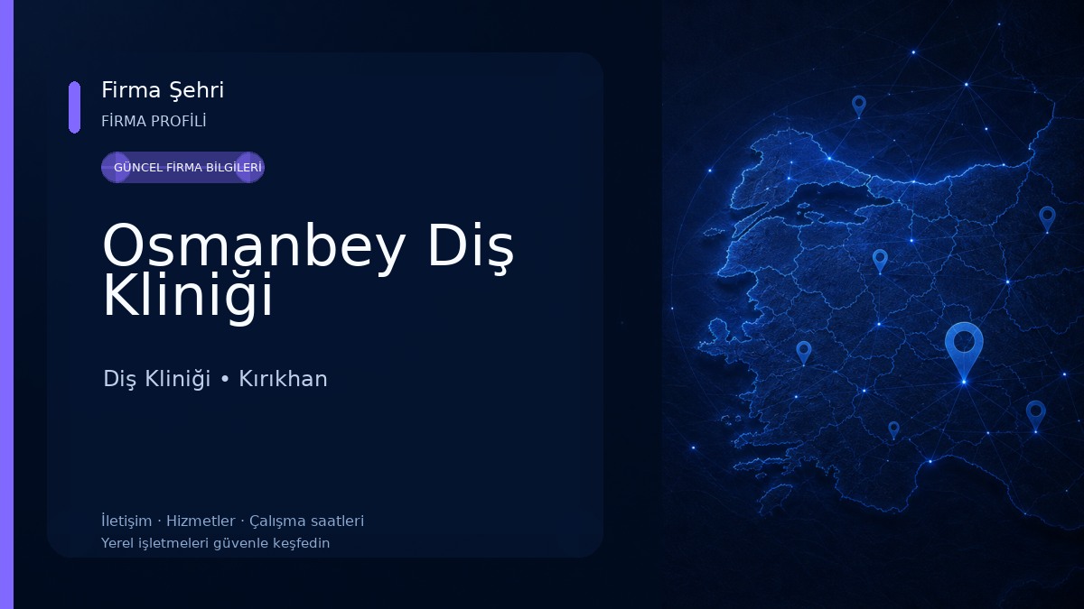 Osmanbey Diş Kliniği Diş Kliniği