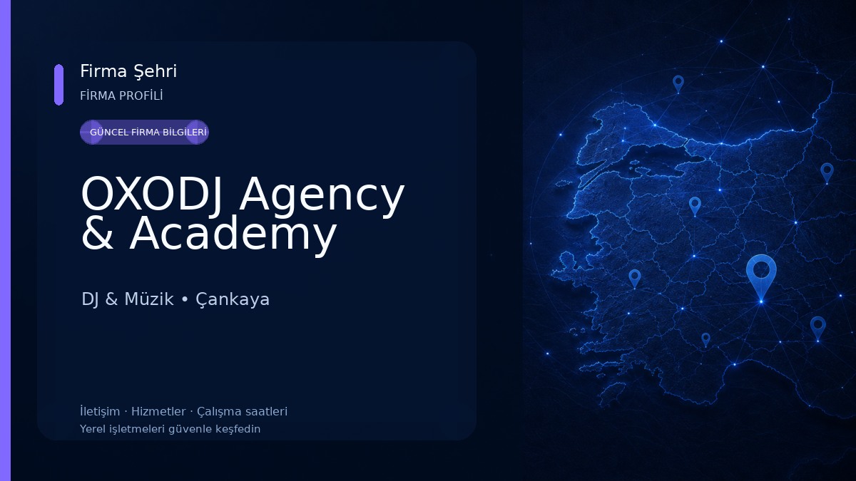 OXODJ Agency & Academy