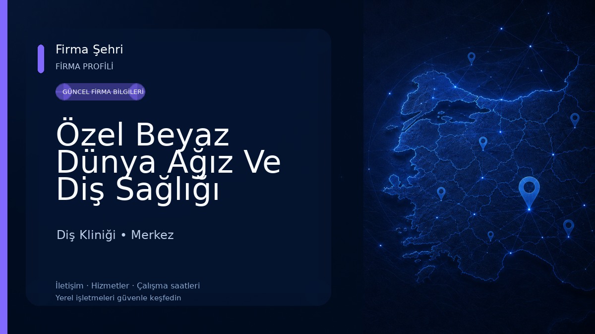 Özel Beyaz Dünya Ağız Ve Diş Sağlığı Polikliniği - Diş Hekimi Akın Işık - Diş Hekimi Akif Alim - İmplant Diş Kliniği