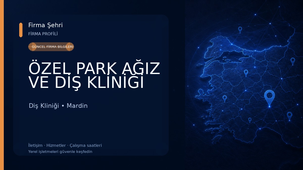 ÖZEL PARK AĞIZ VE DİŞ KLİNİĞİ