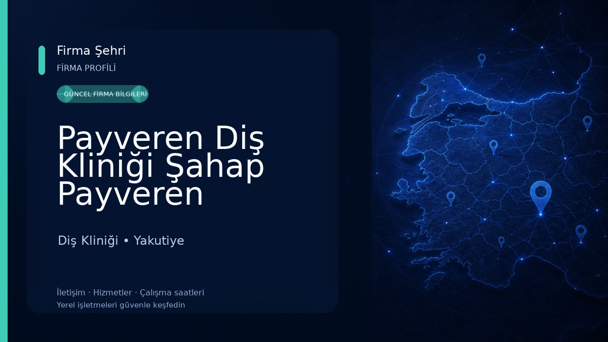 Payveren Diş Kliniği Şahap Payveren 