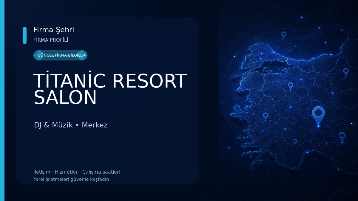 TİTANİC RESORT SALON DJ & Müzik
