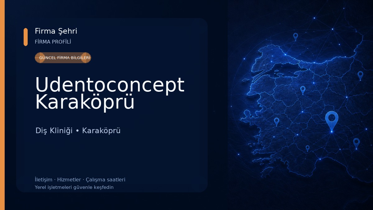 Udentoconcept Karaköprü Diş Kliniği