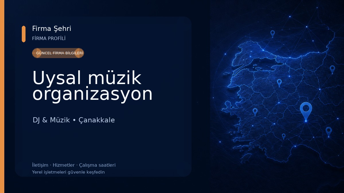 Uysal müzik organizasyon