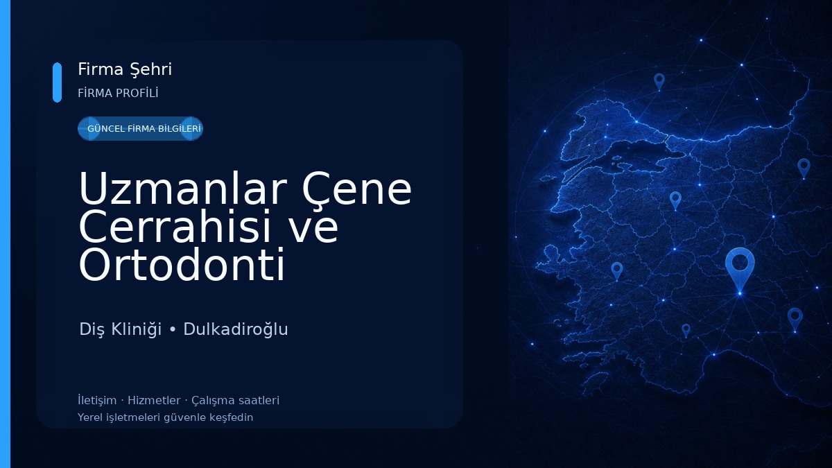 Uzmanlar Çene Cerrahisi ve Ortodonti Merkezi