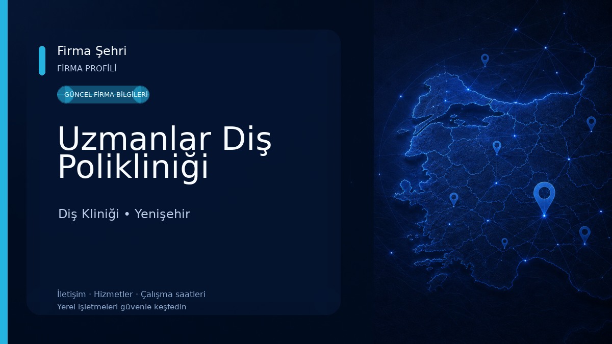 Uzmanlar Diş Polikliniği Diş Kliniği