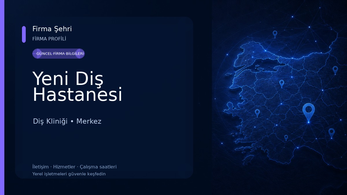 Yeni Diş Hastanesi