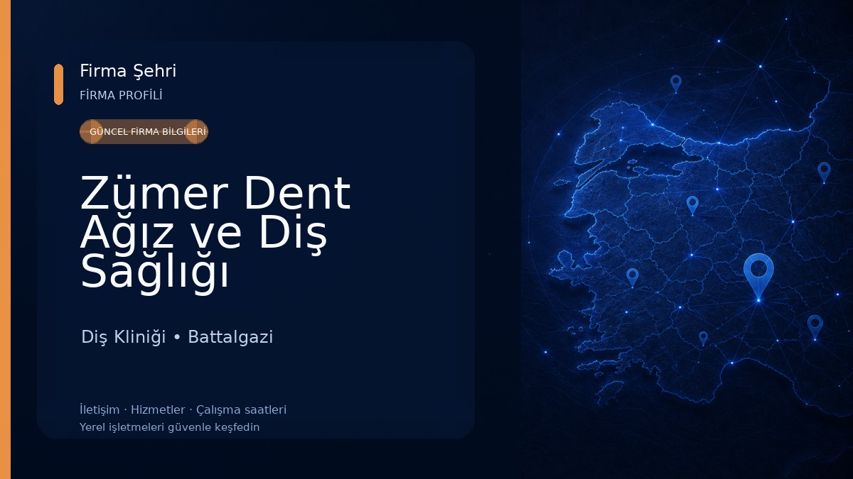 Zümer Dent Ağız ve Diş Sağlığı Polikliniği Diş Kliniği